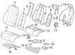 2023 Cadillac LYRIQ Seat Cushion Pad Diagram - 86816866