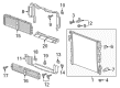 Chevy Traverse Radiator Diagram - 84569931