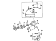Chevy A/C Compressor Cut-Out Switches Diagram - 52484739