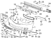 Chevy Malibu Limited Body Mount Hole Plug Diagram - 11589181