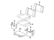 GMC Seat Cushion Pad Diagram - 89026510