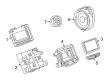 2022 Chevy Spark Car Speakers Diagram - 95137706