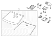 2010 GMC Terrain Side View Mirrors Diagram - 20945096