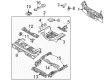 2010 Pontiac G3 Floor Pan Diagram - 96405834