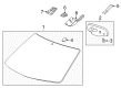 2014 Buick Enclave Mirror Cover Diagram - 22778166