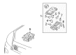 Pontiac Montana Fuse Box Diagram - 25906446