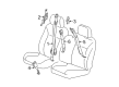 2004 Chevy Colorado Seat Belt Diagram - 89022583