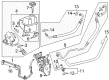 GMC Sierra 2500 HD Power Steering Cooler Diagram - 84024888