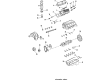 Cadillac DeVille Harmonic Balancer Diagram - 3517492