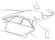 Cadillac CTS Antenna Diagram - 22956604