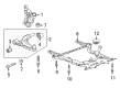Chevy Front Cross-Member Diagram - 39098952