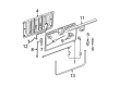 Chevy Avalanche Tailgate Latch Diagram - 23158823