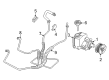 2002 Pontiac Grand Prix Power Steering Hose Diagram - 10329337