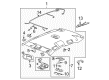 Chevy Impala Door Handle Diagram - 15924263
