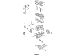 Chevy Camaro Crankshaft Seal Diagram - 10036788
