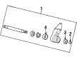 Pontiac Wheel Seal Diagram - 97072405