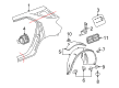 GMC Fuel Filler Housing Diagram - 22847037