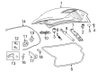 Buick Verano Door Handle Diagram - 95460708