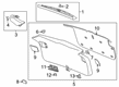 2023 Chevy Blazer Body Mount Hole Plug Diagram - 84323233
