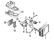 Chevy Impala Alternator Bracket Diagram - 10204616
