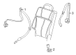 2005 Buick Rainier Seat Belt Diagram - 10357694