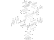 Cadillac Motor And Transmission Mount Diagram - 84357861