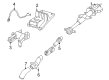 Pontiac Trans Sport Steering Column Diagram - 26071278