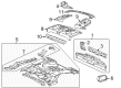 2004 Chevy Cavalier Floor Pan Diagram - 19121137