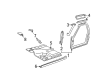 1998 GMC Jimmy Floor Pan Diagram - 12546623