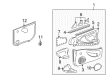 2003 Chevy Cavalier Door Lock Switch Diagram - 22654785