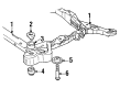 1994 Cadillac Eldorado Crossmember Bushing Diagram - 3543647
