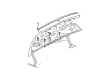 Cadillac Emblem Diagram - 25722751