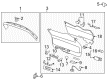 2017 Chevy Traverse Door Handle Diagram - 25914997