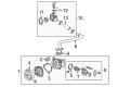 Chevy Colorado Water Pump Diagram - 25201452