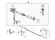 Cadillac Rack And Pinion Diagram - 26070311
