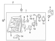 Cadillac Body Control Module Diagram - 25883862