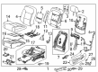Chevy Silverado 2500 HD Air Bag Sensor Diagram - 22886641