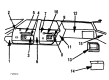 Oldsmobile Custom Cruiser Door Armrest Diagram - 20549832