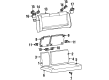 1998 Pontiac Grand Am Seat Cushion Pad Diagram - 16772898