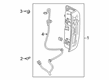 2022 GMC Sierra 1500 Tail Light Diagram - 86820473
