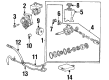 Pontiac Power Steering Pump Diagram - 26049345