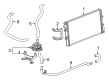 2017 Cadillac CTS Cooling Hose Diagram - 22990633