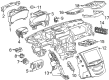 Cadillac ABS Control Module Diagram - 22851537