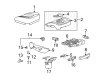 Cadillac Seat Switch Panel Diagram - 20952819