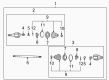 Saturn CV Joint Diagram - 88967242