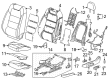 Chevy Trailblazer Seat Cushion Pad Diagram - 42788150