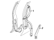 1988 Chevy Beretta Seat Belt Diagram - 12391385