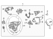 Chevy Equinox Steering Wheel Diagram - 84932496