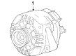 Pontiac G6 Alternator Diagram - 25922330