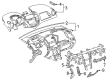 Chevy Trax Dash Panel Vent Portion Covers Diagram - 95329464
